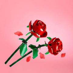 LEGO Roses Building Kit, Unique Gift for Valentine's Day, Botanical Collection, Gift to Build Together, 40460