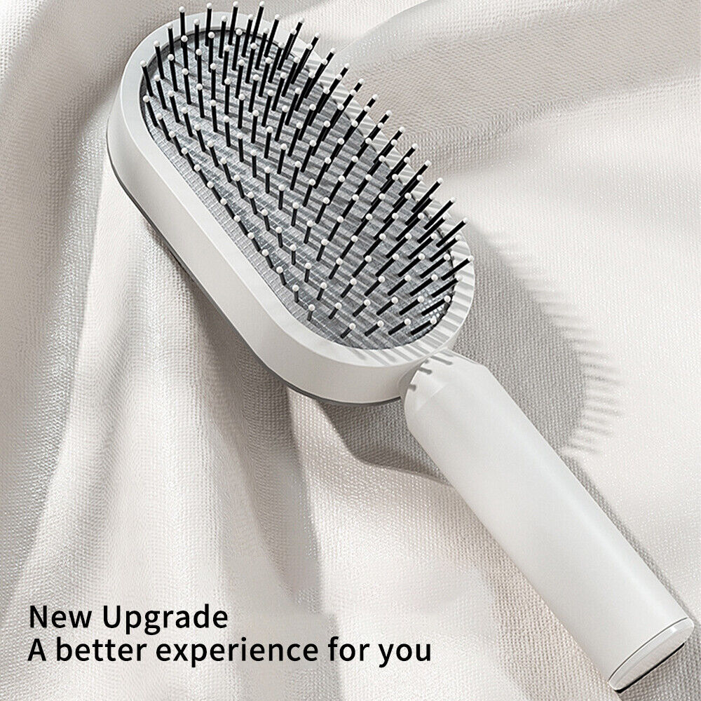 Self Cleaning Hair Brush 3D Air Cushion Massager Brushes Airbag Comb For Women